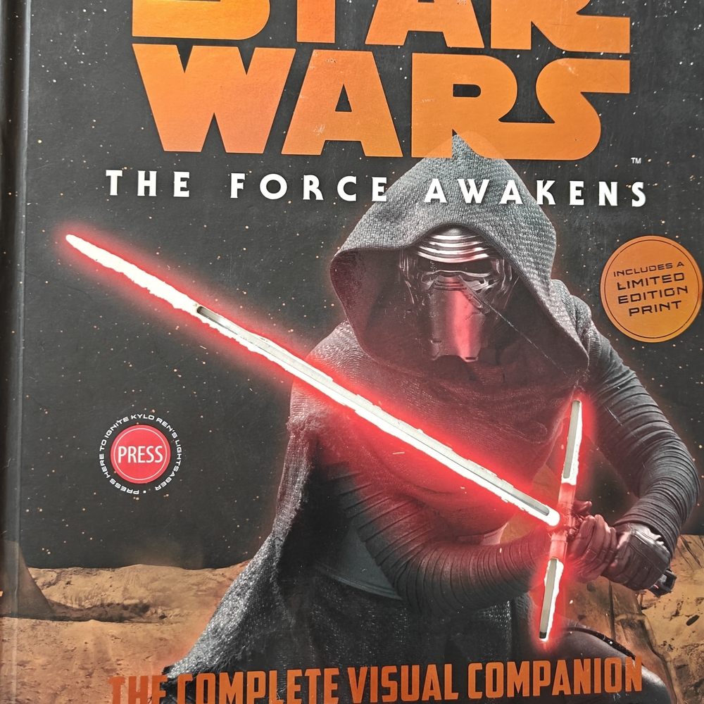 Star Wars Black Red Gray Collectible Back Cover Art